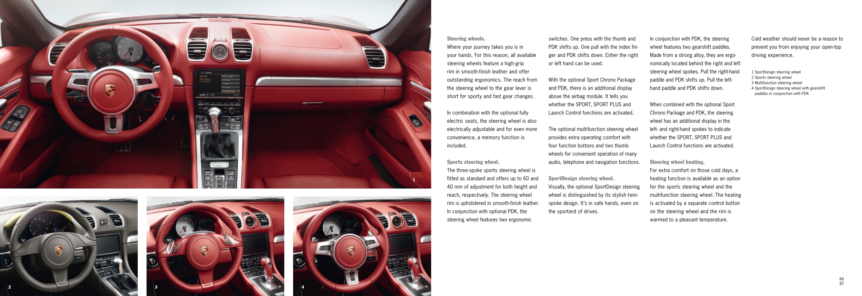 2013 Porsche Boxster Brochure Page 69